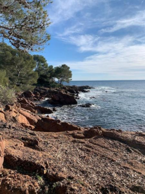 Boulouris - Appt 3/4 pers. bord de mer / piscine